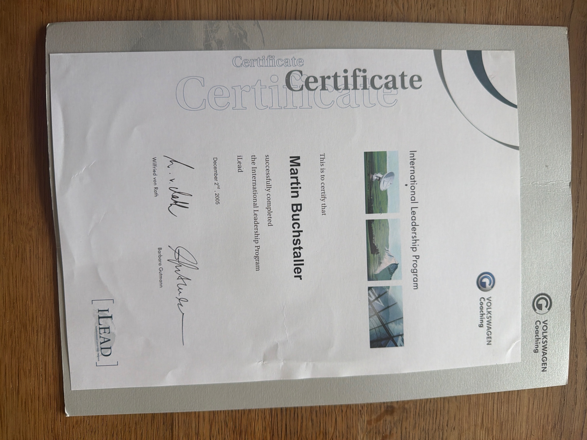 International Leadership Program (iLead) — Volkswagen Coaching